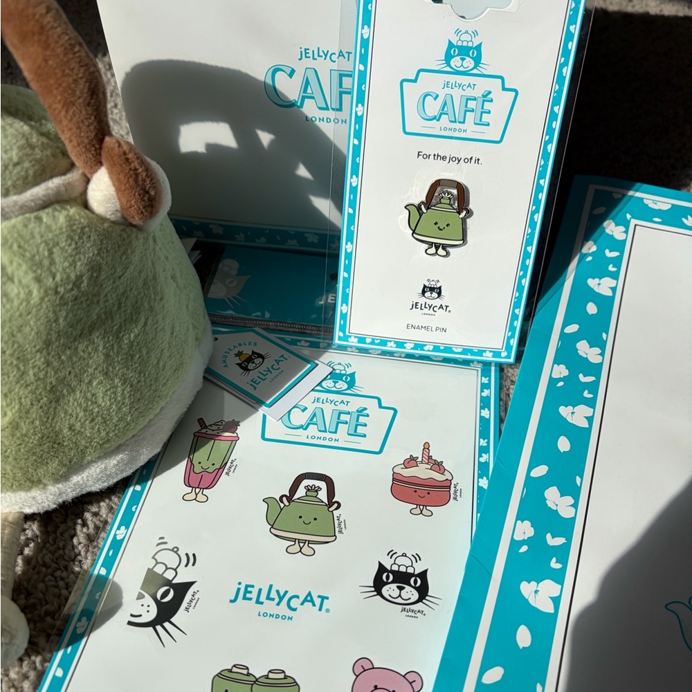 SPRING SALE🌷 NWT SHANGHAI Exclusive Vividdy Teapot Jellycat 🫖 - Picture 7 of 12
